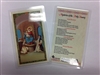 HOLY PRAYER CARDS FOR THE MYSTERIES OF THE HOLY ROSARY IN ENGLISH SET OF 2 WITH FREE U.S. SHIPPING!
