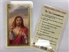 HOLY PRAYER CARDS FOR THE TEN COMMANDMENTS IN ENGLISH SET OF 2 WITH FREE U.S. SHIPPING!