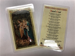 HOLY PRAYER CARDS FOR THE PARENT'S CREED IN ENGLISH SET OF 2 WITH FREE U.S. SHIPPING!