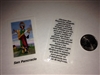 SMALL HOLY PRAYER CARDS FOR SAN PANCRACIO IN SPANISH SET OF 2 WITH FREE U.S. SHIPPING!