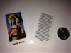 SMALL HOLY PRAYER CARDS FOR SANTA ELENA IN SPANISH SET OF 2 WITH FREE U.S. SHIPPING!