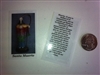 SMALL HOLY PRAYER CARDS FOR HOLY DEATH IN 7 COLORS (SANTA MUERTE 7 COLORS) IN SPANISH SET OF 2 WITH FREE U.S. SHIPPING!