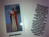 SMALL HOLY PRAYER CARDS FOR SAINT / SANTA BARBARA IN SPANISH SET OF 2 WITH FREE U.S. SHIPPING!