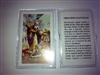 SMALL HOLY PRAYER CARDS FOR SAINT ELIAS IN SPANISH SET OF 2 WITH FREE U.S. SHIPPING!