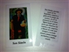 SMALL HOLY PRAYER CARDS FOR SAN SIMON IN SPANISH SET OF 2 WITH FREE U.S. SHIPPING!