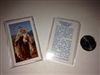SMALL HOLY PRAYER CARDS FOR THE VIRGEN DEL CARMEN IN SPANISH SET OF 2 WITH FREE U.S. SHIPPING!