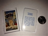 SMALL HOLY PRAYER CARDS FOR THE HELPING HAND (MANO PODEROSA)    IN SPANISH SET OF 2 WITH FREE U.S. SHIPPING!
