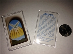 SMALL HOLY PRAYER CARDS FOR THE HOLY SPIRIT (ESPIRITU SANTO)     IN SPANISH SET OF 2 WITH FREE U.S. SHIPPING!
