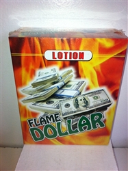 LOTION / COLOGNE 7.5 OZ FLAME DOLLAR ( LLAMA DOLAR )