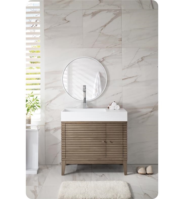 Linear 36" Single Bathroom Vanity