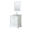 Deborah 30" Single Bathroom Vanity by Wyndham Collection - White