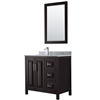 Daria 36" Single Bathroom Vanity by Wyndham Collection - Dark Espresso