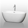 Soho 60" Soaking Bathtub by Wyndham Collection - White