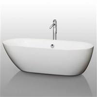 Melissa 60" Soaking Bathtub by Wyndham Collection