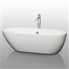 Melissa 71" Soaking Bathtub by Wyndham Collection