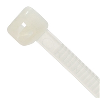 Cable Ties, 14.5 In, 50lb, Natural, 100ea/BAG