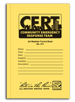 All-Weather CERT Forms Book, 4.6inch x 7inch