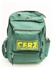 CERT Backpack, deluxe model, with multiple compartments & CERT logo