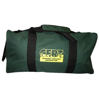 CERT Cargo or Duffel Bag, with shoulder strap, 2 zipper pockets
