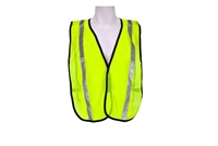 HI VIZ All Purpose Mesh Vest, 1inch vertical reflective stripe, fits: S-M