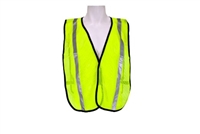 HI VIZ All Purpose Mesh Vest, 1inch vertical reflective stripe, fits: 2X-3X