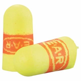 E-A-Rsoft SuperFit Earplugs, Uncorded- Red/Yellow