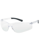 INOX F-II - Clear Safety Glasses with Clear Anti- Fog and Anti-Scratch Coated Lens, Clear Frame