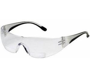 Safety Glass with Bifocals 1.5 - 3.0 Diopter, Clear Lens