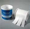Tape Tri-Cut Medical or Athletic Type cut at 3/8 inch 5/8 inch &1 inch