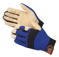 Golden Knight Premium Pigskin Palm Mechanics Gloves