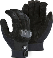 Gloves, Mechanics Knuckle Head Style, with TPU Guard