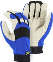 Winter Lined Mechanics Glove, Waterproof w/Â Pigskin Palm