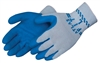 SHOWA ATLAS Gloves, Latex palm finger coated cotton poly glove