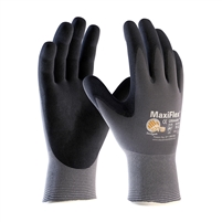 MaxiFlexÂ® Ultimateâ„¢ Seamless Knit Nylon/ LycraÂ® Glove w/ Nitrile Coated Micro-Foam Grip