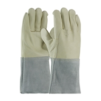 MIG TIG WELDERS GLOVE, TOP GRAIN COWHIDE, 4.5in