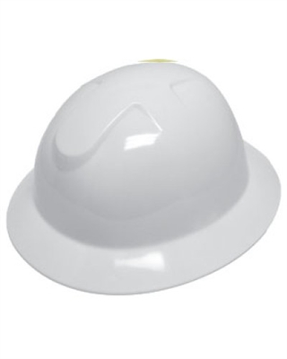 DURASHELL FULL BRIM HARD HAT, 6PT, RATCHET