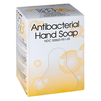 Antibacterial Liquid Hand Soap, Transparent Amber, Case of 12 Boxes