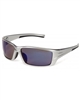 INOXÂ® ECLIPSEâ„¢ Safety Glasses- Blue Mirror Lens with Silver Frame