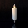 LightLi by Liown Moving Flame - Flameless LED Candle Chandelier Bulb - E12 Base - Ivory - 1.0" x 4.1"