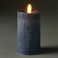 LightLi by Liown - Moving Flame - Flameless LED Candle - Midnight Linen Wax - Bluetooth App Ready - Remote Ready - 3" x 6"