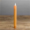 Mystique - Flameless LED Taper Candle - Indoor - Wax Coated - Harvest Orange - 7/8" x 8"