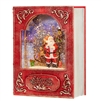 RAZ Imports - 8.5" Santa Lighted Water Book