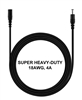 6.5-ft Power Extension Cable - SUPER HEAVY-DUTY - 18AWG - 4A - 5.5mm x 2.1mm Barrel Connectors - Works with Battery Eliminator Kits