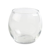 Tealight or Votive Candle Cup Holder - Clear Glass Bubble Ball - 3.8" x 3.6"