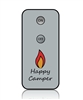 "Happy Camper" Hand-Held Remote Control for "Happy Camper" Remote Control Enabled Moving Flame LED Candles