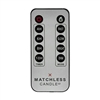 Matchless - 5-Function Hand-Held Remote Control - Works With Matchless Moving Flame LED Candles