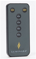 Luminara 6-Button Hand-Held Remote Control for Remote Control Enabled Real Flame-Effect Candles