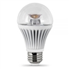 Feit Electric - LED Bulb - A19 Clear - 40W Equivalent - 3000K Warm White - 500 Lumens - Dimmable