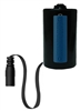 D Active Dummy Cell Battery - 8" Thin Flat Flexible Cable - 5.5mm x 2.1mm Barrel Socket - Works with Battery Eliminator Kits