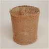 David Tutera Casual Elegance - Tealight Candle Cup Holder - Burlap Cover - 2.2" x 2.6"